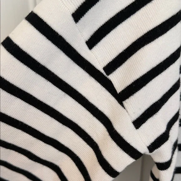 Amazon Black and White Striped Jumpsuit - Picture 4 of 13